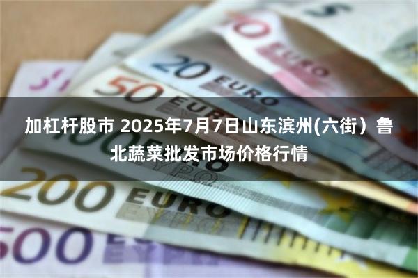 加杠杆股市 2025年7月7日山东滨州(六街）鲁北蔬菜批发市场价格行情