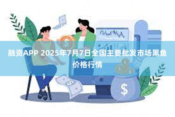 融资APP 2025年7月7日全国主要批发市场黑鱼价格行情
