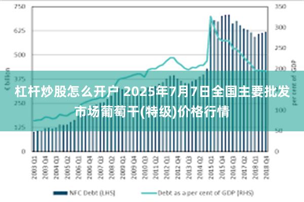 杠杆炒股怎么开户 2025年7月7日全国主要批发市场葡萄干(特级)价格行情