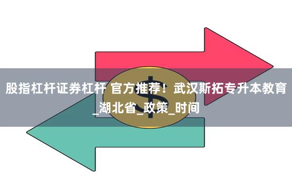 股指杠杆证券杠杆 官方推荐！武汉斯拓专升本教育_湖北省_政策