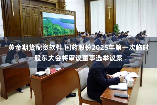 黄金期货配资软件 国药股份2025年第一次临时股东大会将审议董事选举议案