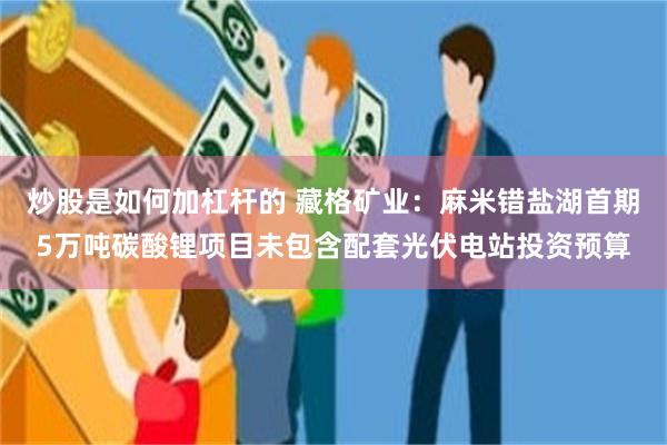 炒股是如何加杠杆的 藏格矿业：麻米错盐湖首期5万吨碳酸锂项目未包含配套光伏电站投资预算