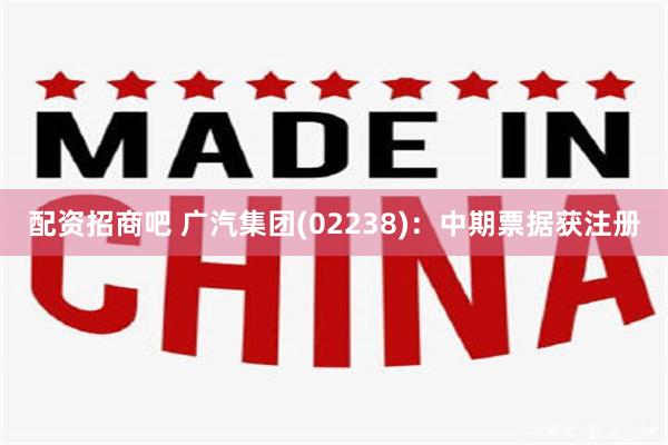 配资招商吧 广汽集团(02238)：中期票据获注册