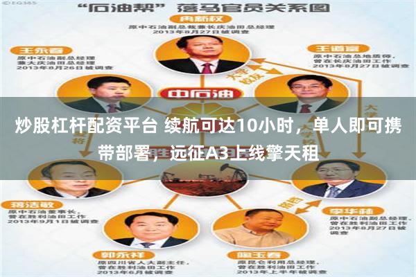 炒股杠杆配资平台 续航可达10小时，单人即可携带部署，远征A3上线擎天租