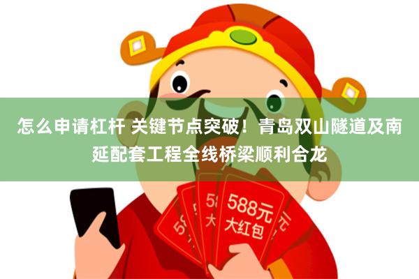 怎么申请杠杆 关键节点突破！青岛双山隧道及南延配套工程全线桥梁顺利合龙