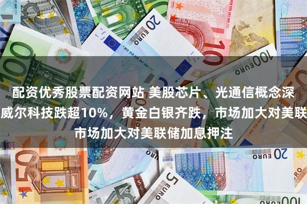 配资优秀股票配资网站 美股芯片、光通信概念深夜大跌，迈威尔科技跌超10%，黄金白银齐跌，市场加大对美联储加息押注